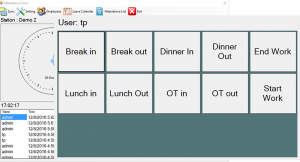 attendance clock options
