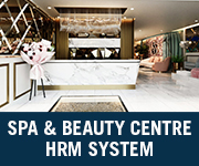 spa beauty centre hrm system