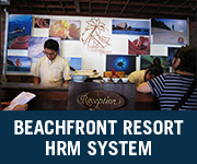 beachfront resort hrm system