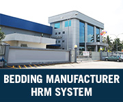 bedding manufacturer hrm system