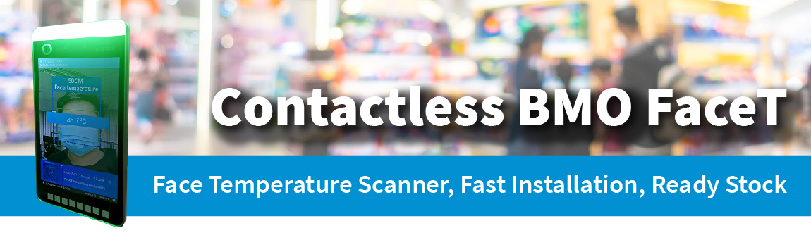 Contactless Face Temperature Scanner HRM System