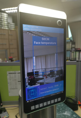 face-recognition-thermal-scanner-start-up-mode