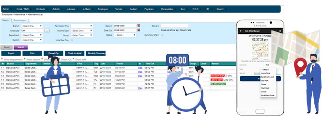 hr attendance software