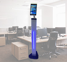 standing pole face temperature