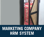 marketing company hrm system