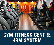 gym fitness centre hrm system