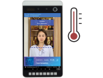 face temperature recognition attendance system device