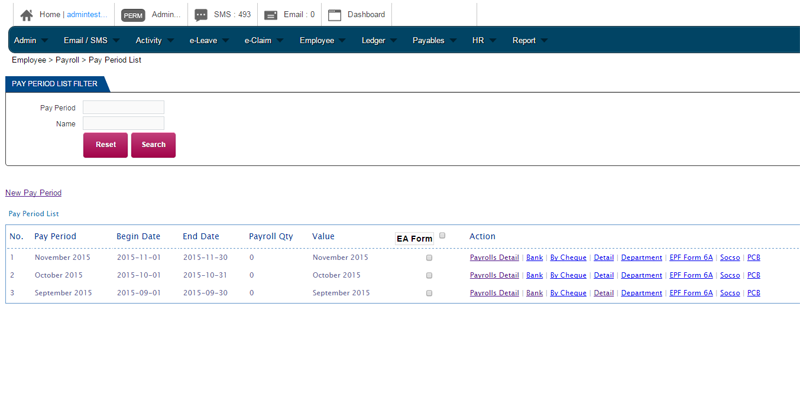 payroll system payroll records