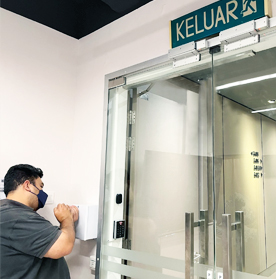 door access system installation