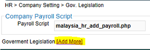 insert legislation tables