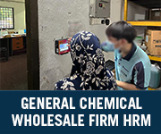 general chemical wholesale firm hrm system June 2023